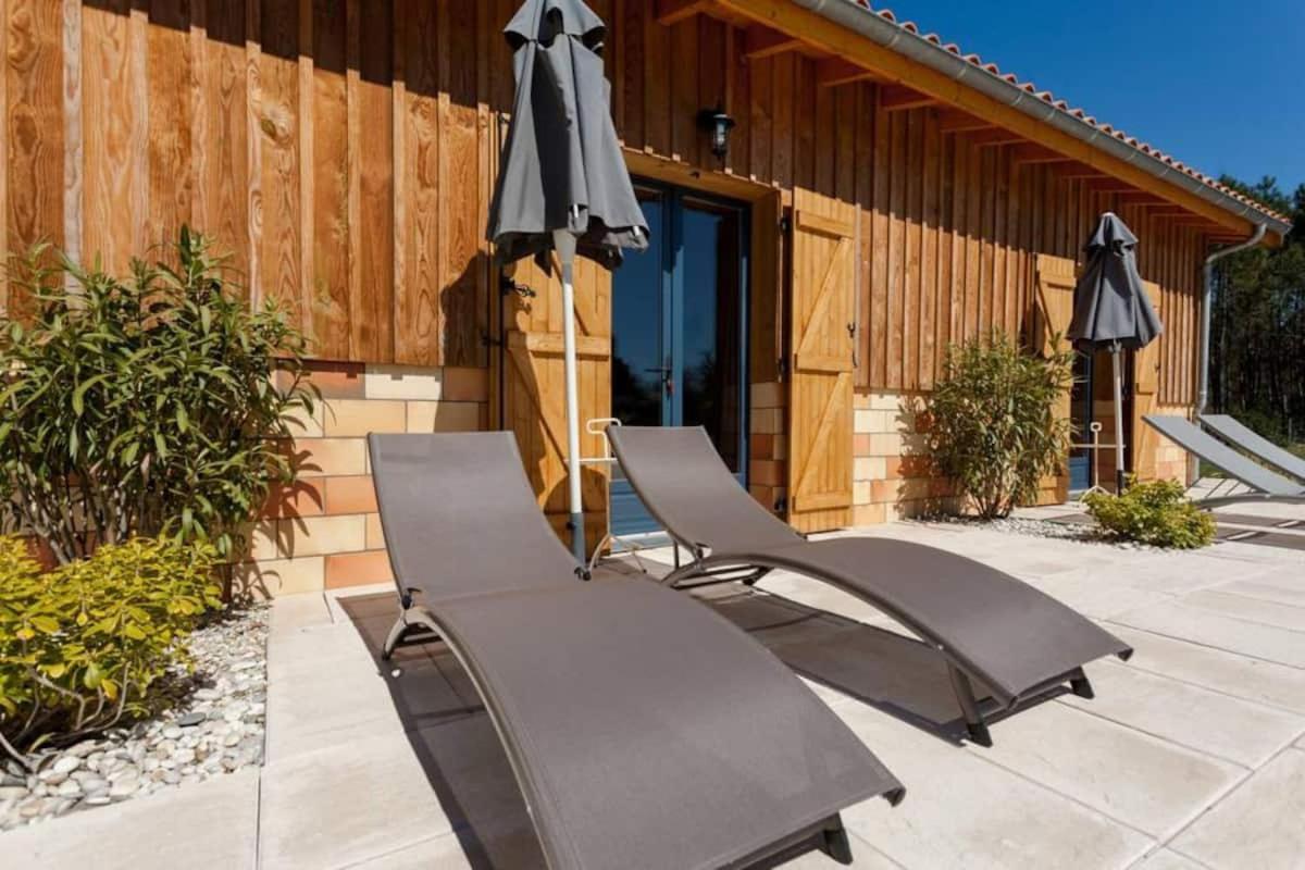 Bed and Breakfast Domaine De La Grange Carcans Exterior foto