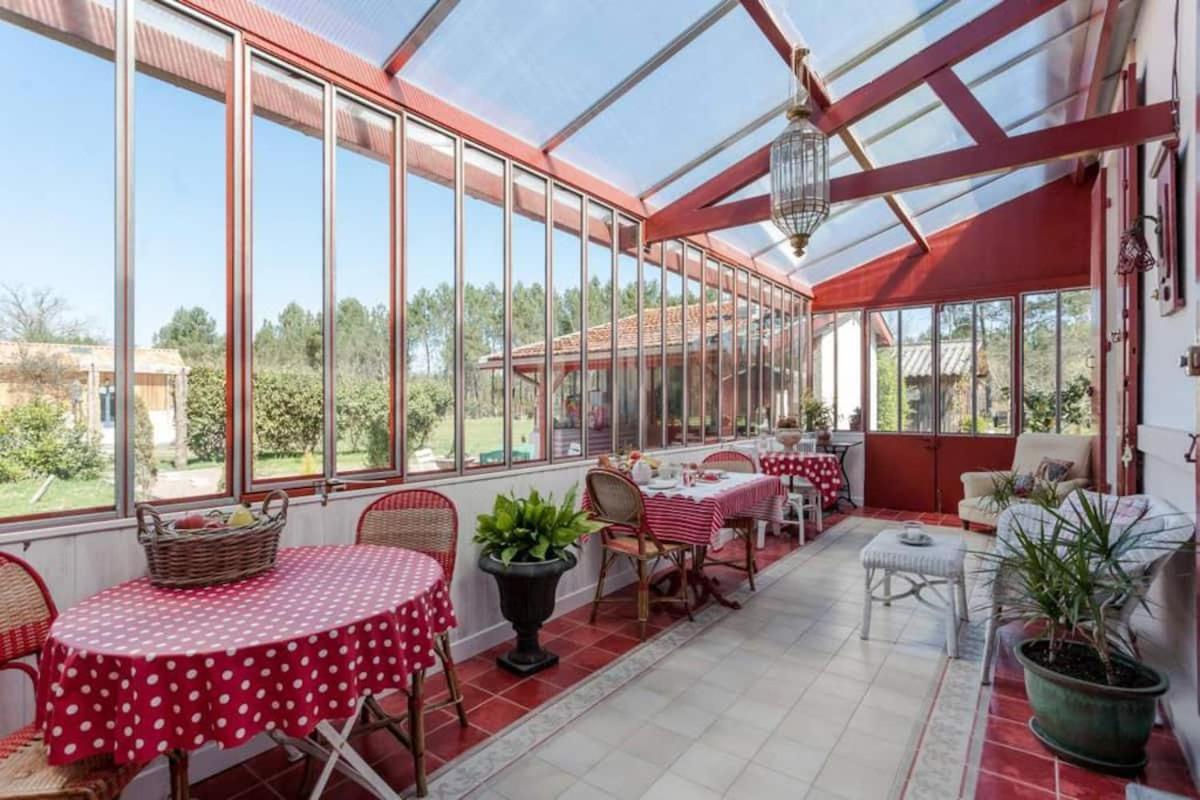 Bed and Breakfast Domaine De La Grange Carcans Exterior foto