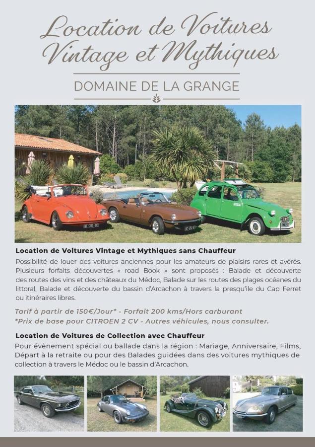 Bed and Breakfast Domaine De La Grange Carcans Exterior foto
